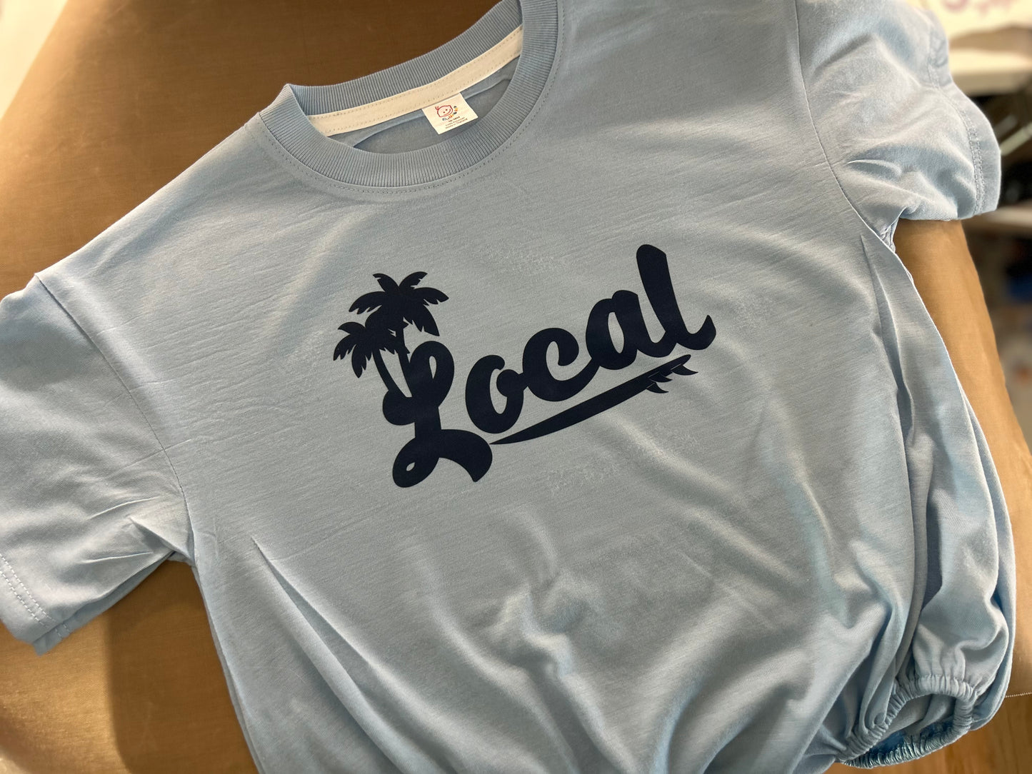 LOCAL in Blue: Tee or Romper