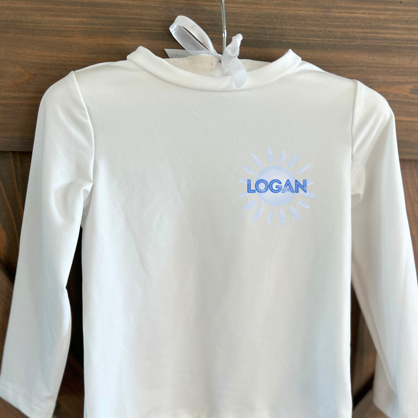 Boat Days in Blue Rash Guard