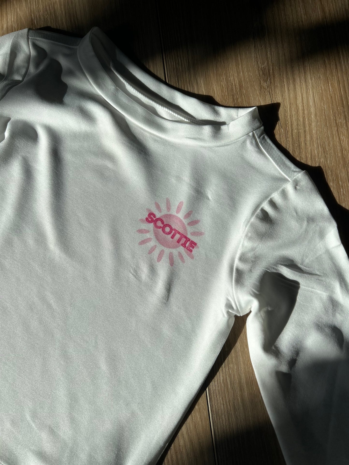 Boat Days in Pink Rash Guard