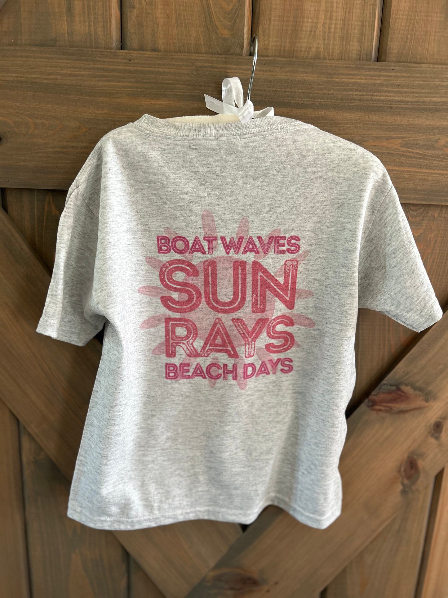 Boat Days in Pink: Tee or Romper