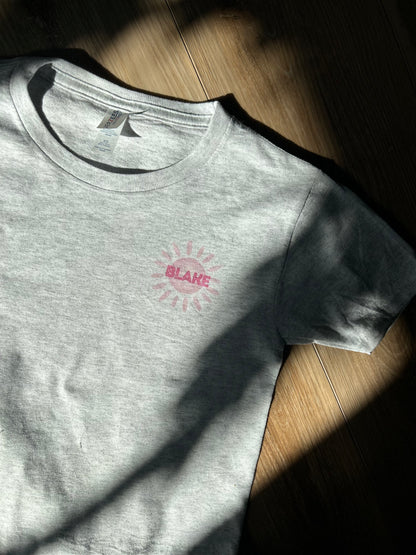 Boat Days in Pink: Tee or Romper