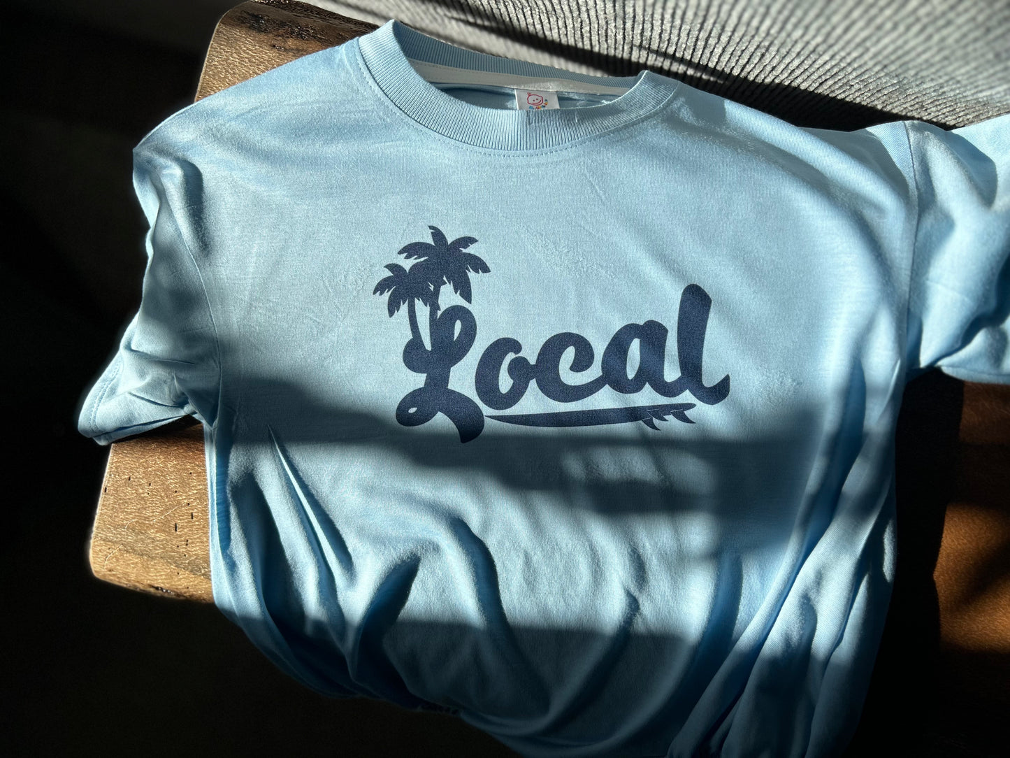 LOCAL in Blue: Tee or Romper