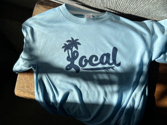 LOCAL in Blue: Tee or Romper