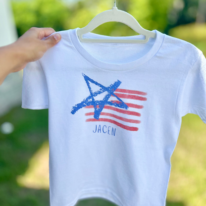 Family Matching USA Tees