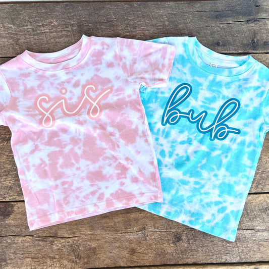 Sis + Bub Tie Dye Tee