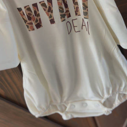 Name in Camo: Tee or Romper